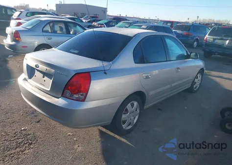 2004 Hyundai Elantra Gls/Gt from USA, damaged, VIN KMHDN46D44U826820